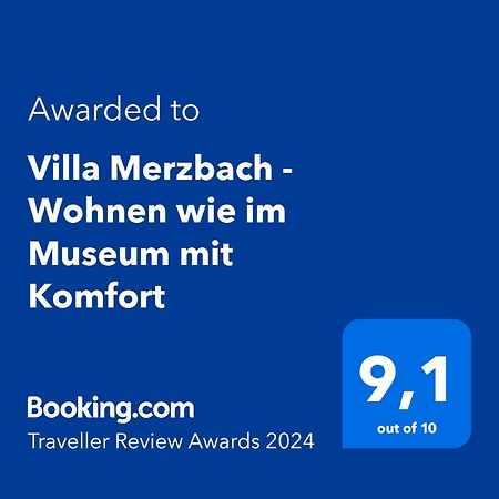 Villa Merzbach - Wohnen Wie Im Museum Mit Komfort Untermerzbach Extérieur photo